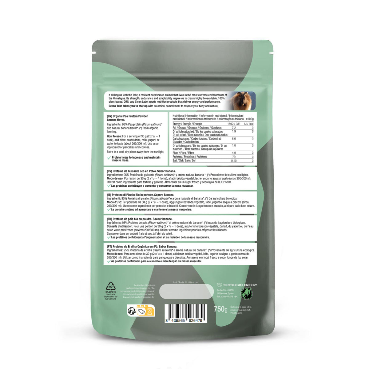 Proteína de guisante ECO
