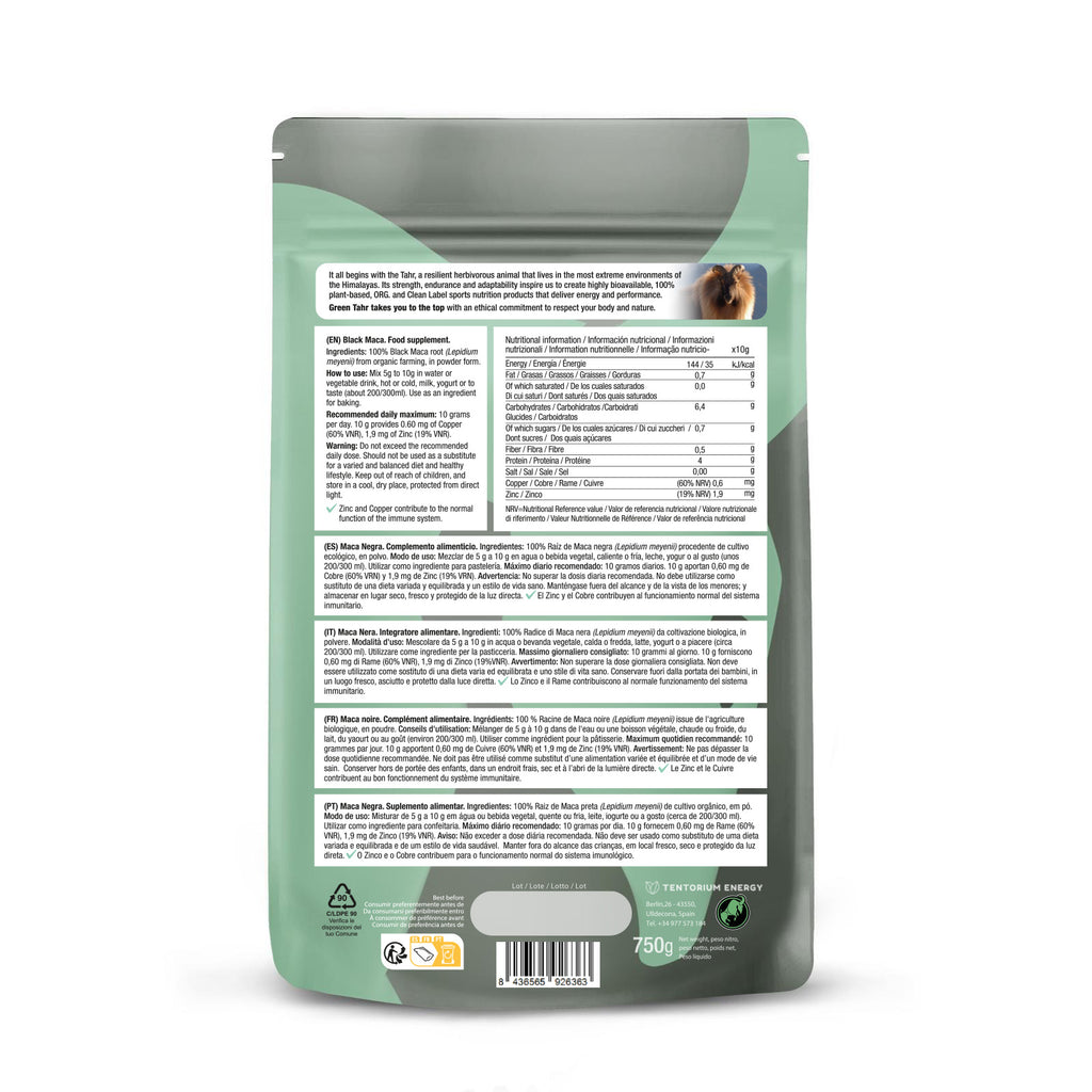 Black maca ECO