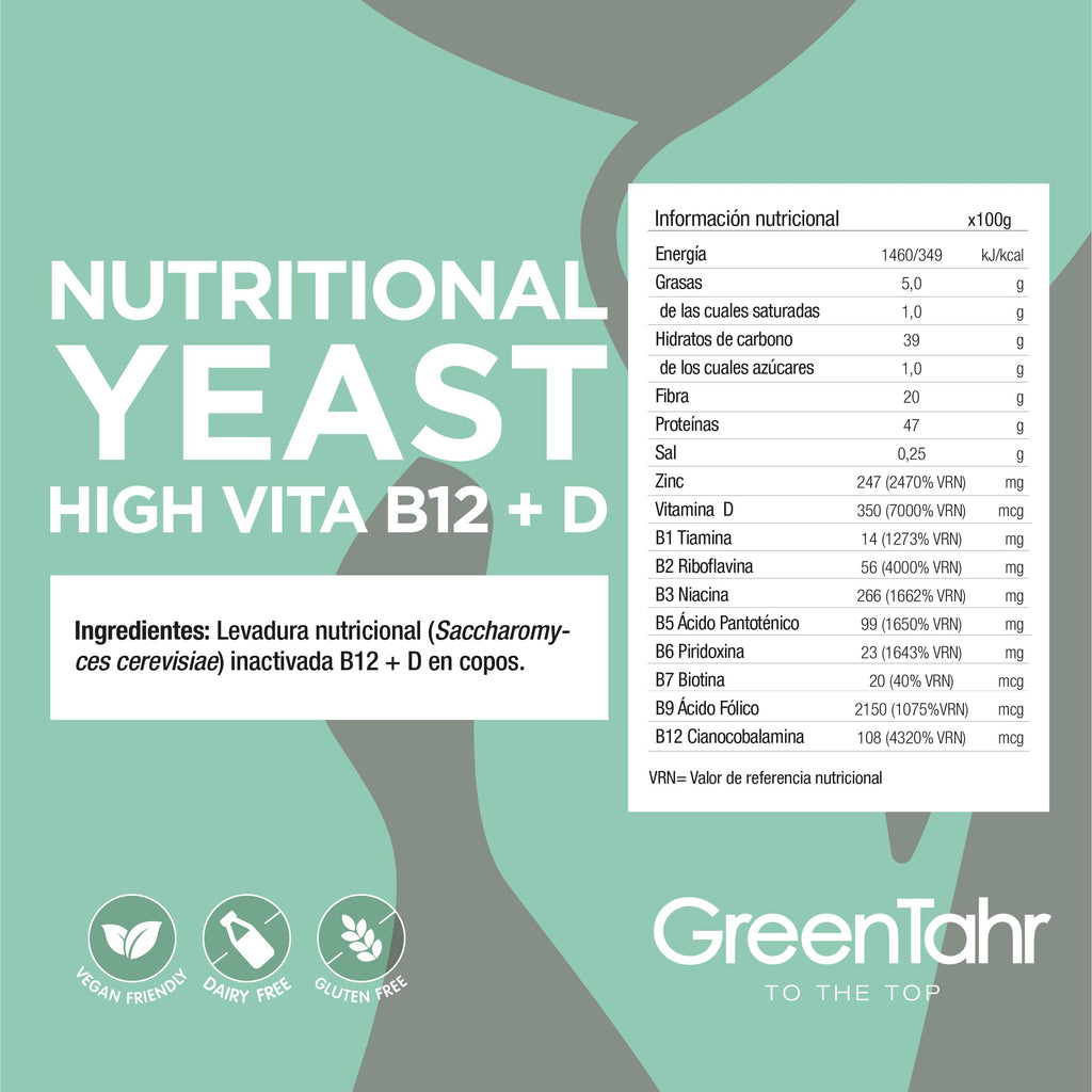 Levadura nutricional inactiva B12 + D